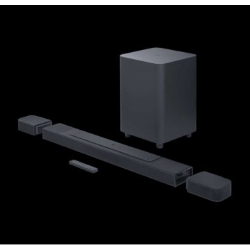 JBL Bar 1000 Soundbar 7.1.4 Bluetooth, HDMI και Wi-Fi 440W με Ασύρματο Subwoofer και Τηλεχειριστήριο Μαύρο